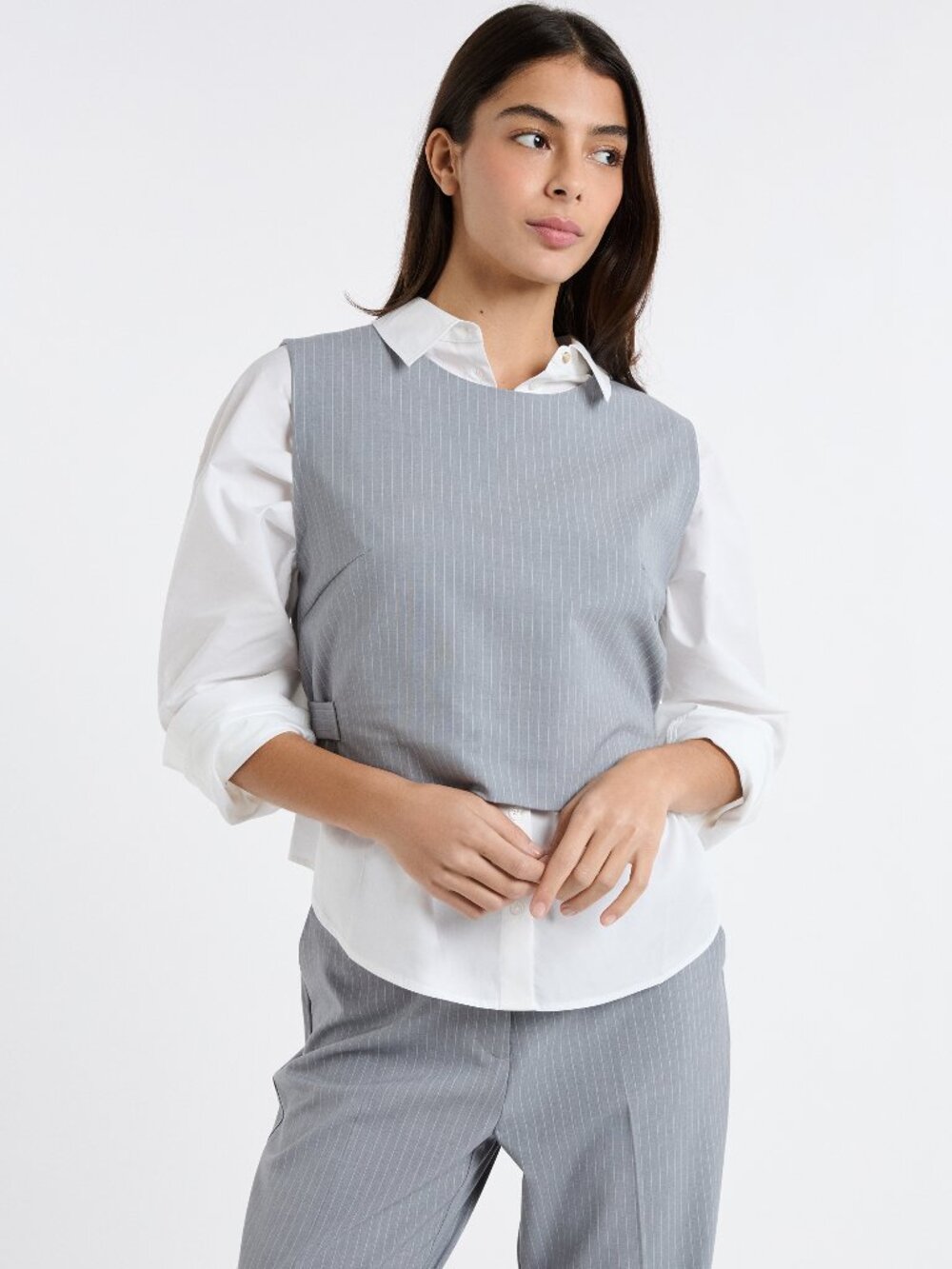 Alba Sleeveless Top by the French brand ETAM